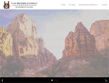 Tablet Screenshot of lanebrothers.com